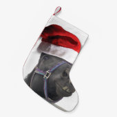 Paard met Sinterklaas Pet Kleine Kerstsok (Voorkant (Hangend))