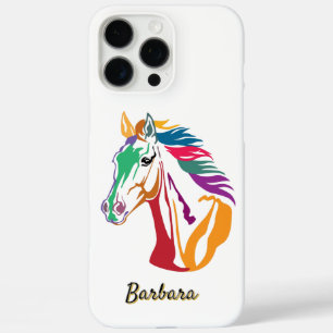 Paard met veel kleuren Case-Mate iPhone Hoesje