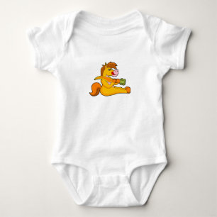 Paard met wortel romper