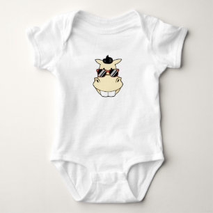 Paard met zonnebril romper