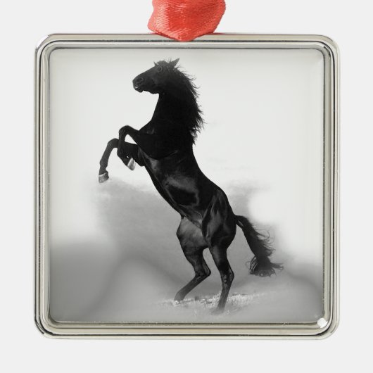 Paard Metalen Ornament (Voorkant)