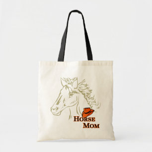 Paard Moeder Met Pet Canvas tas