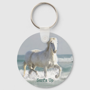 Paard Oceaan Schoonheid Sleutelhanger