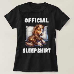 Paard Officieel Slaarshirt Pyjama Nachthemd T-shirt