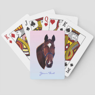 Paard Pokerkaarten