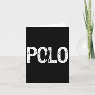 Paard Polo Gifts voor Polo Spelers Horsebac Kaart