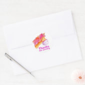 Paard / pony rijden dank u feest sticker (Envelop)