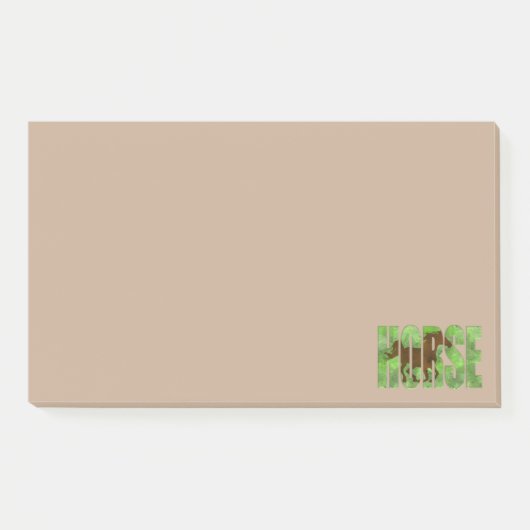 paard post-it® notes (Voorkant)