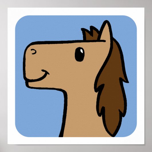 Paard Poster (Voorkant)