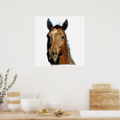 Paard Poster Print (Keuken)