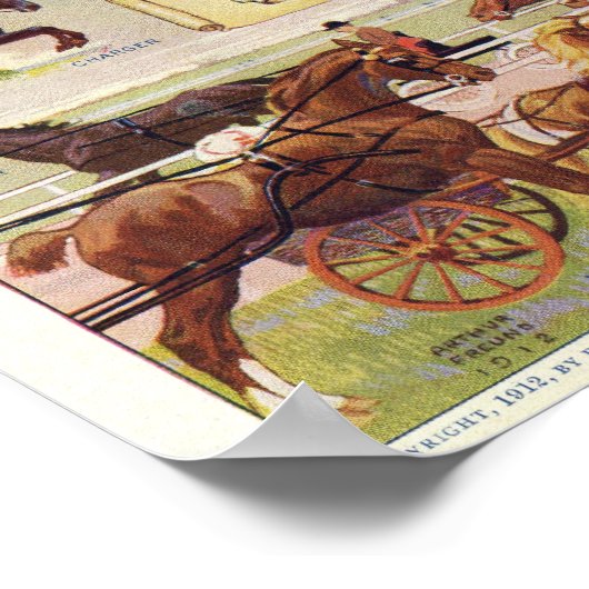 paard print diverse rassen 1912 (Hoek)