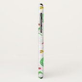 Paard Racing Derby Dag Kleurrijk Patroon + Monogra Case-Mate iPhone Case (Achterkant/links)