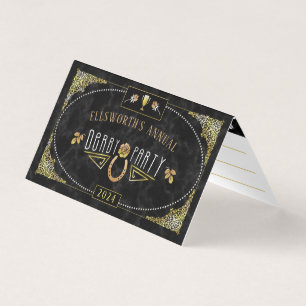 Paard Racing Derby Wager Wedden Slip Party Games Visitekaartjes