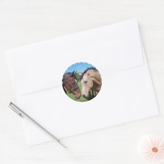 Paard Romance Stickers (Envelop)