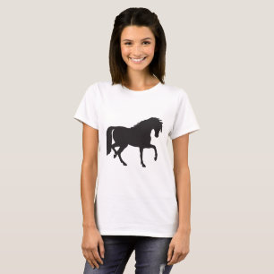 Paard Silhouet T-shirt