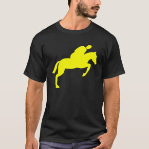 Paard Springen - Geel T-shirt