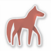 Paard Sticker (Voorkant)