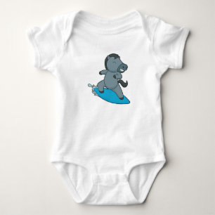 Paard Surfer Watersporten Romper