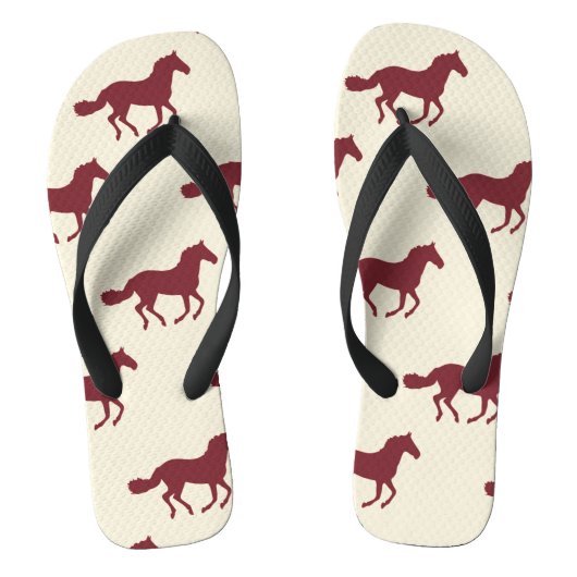 Paard Teenslippers (Voetbed)