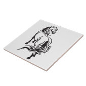 paard tegeltje (Zijkant)