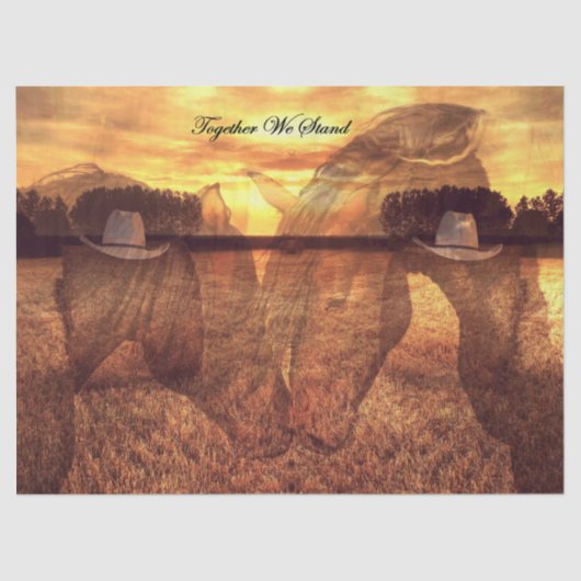 Paard Tissuepapier (Voorkant)