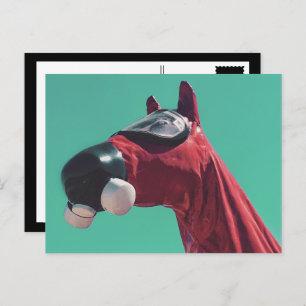 paard van de koude oorlog briefkaart