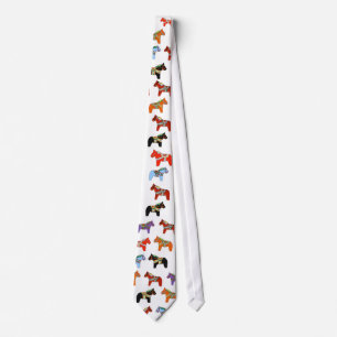Paard van een andere kleur stropdas