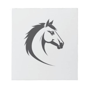 Paard Vector Art Dier Modern Urban City Graphic Notitieblok