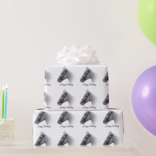 Paard Verjaardag Cadeaupapier
