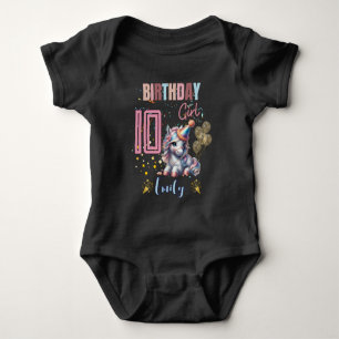 Paard Verjaardag Meisje Equestrian Party Design Romper