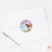 Paard Verjaardagsfeestje Favor Stickers (Envelop)