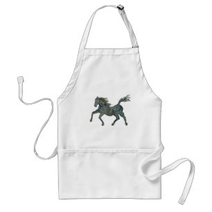 Paard verven standaard schort