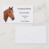 Paard Visitekaartje (Voorkant / Achterkant)