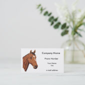 Paard Visitekaartje (Staand voorkant)