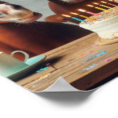 Paard Wall Art, Paard Verjaardagsfeest, Grappig Pa Poster (Hoek)