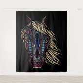 PAARD WANDKLEED (Voorkant)