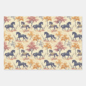  Paard Westerne hengsten Inpakpapier Vel (Voorkant 2)