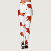 Paard, Wilde Vuur Paard Leggings (Achterkant)