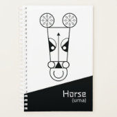 Paard Zodiac Sign Planner (Voorkant)