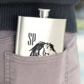 Paarddesign Monogram Flacon (Voorbeeld)