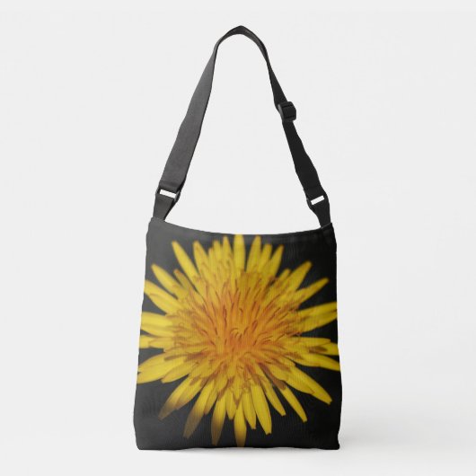 Paardebloem Bloem cbbcna Crossbody Tas (Voorkant)