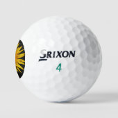 Paardebloem Bloem ssf gbcnm Golfballen (Logo)