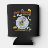 Paardebloem bloemen - Wetenschap zaad feiten Blikjeskoeler (Achterkant)