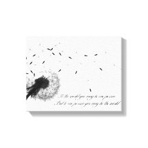 Paardebloem Inspiratie Canvas Print