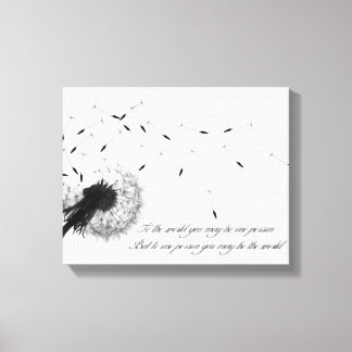 Paardebloem Inspiratie Canvas Print