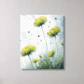 Paardebloem Liefde Canvas Afdruk (Voorkant)
