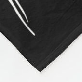 Paardebloem rode lint bloemen hartziekte Awarene Fleece Deken (Hoek)