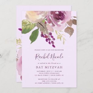  paardebloemen   Bat Mitzvah Kaart