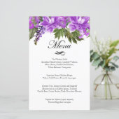  paardebloemen - Menu (Staand voorkant)