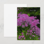  paardebloemen notitiekaartje (Voorkant / Achterkant)